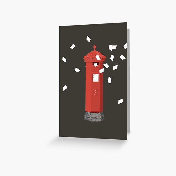 Red post box Red post box