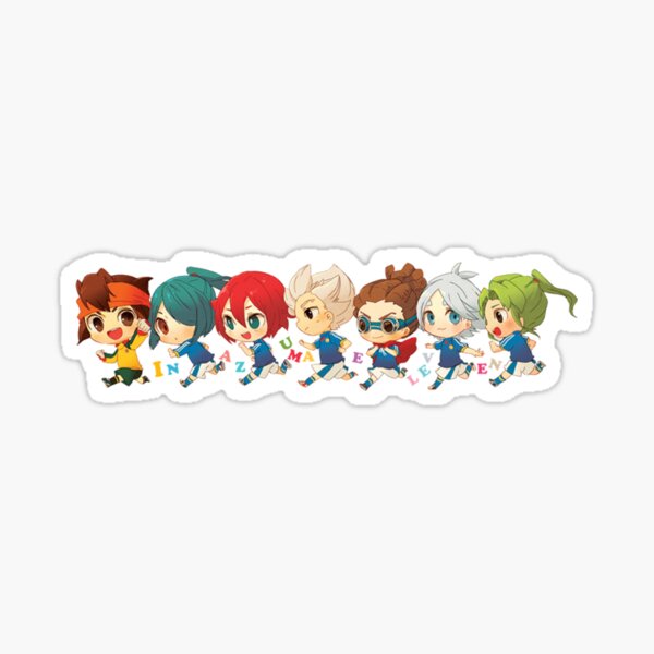 Inazuma Japan Chibi Sticker