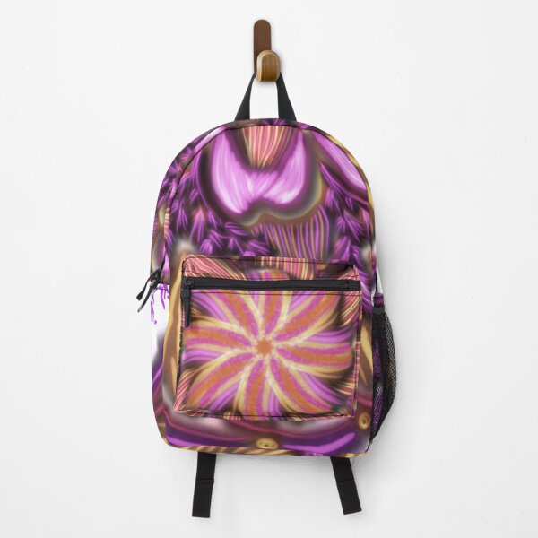 Item preview, Orange Raspberry-purple flowers take us for a golden spin designed and sold by busyBeanz.
