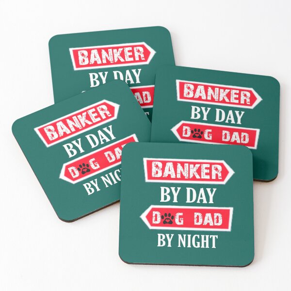 Item preview, Banker by day , dog dad by night designed and sold by SidTastic .