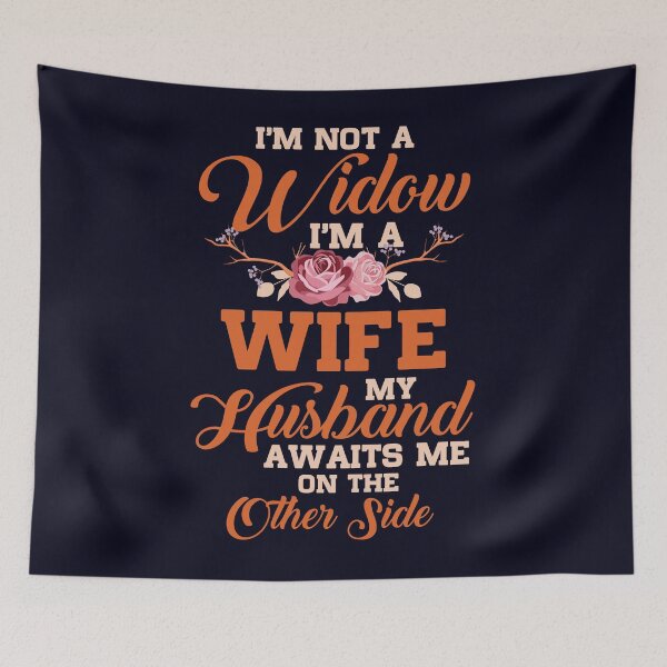 Item preview, I'm a Wife my Husband awaits me on other side designed and sold by mmos.