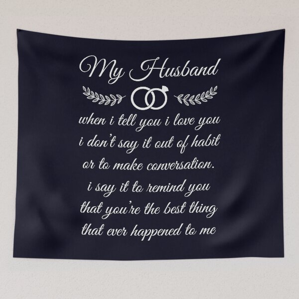 Item preview, I don't say it out of habit My Husband designed and sold by mmos.