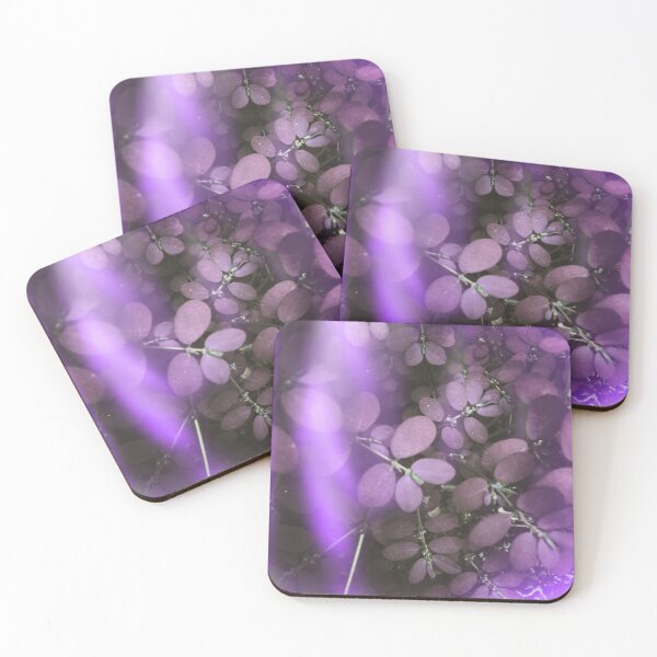 Item preview, Purple leaves nature aesthetic picture  designed and sold by spooks draws.