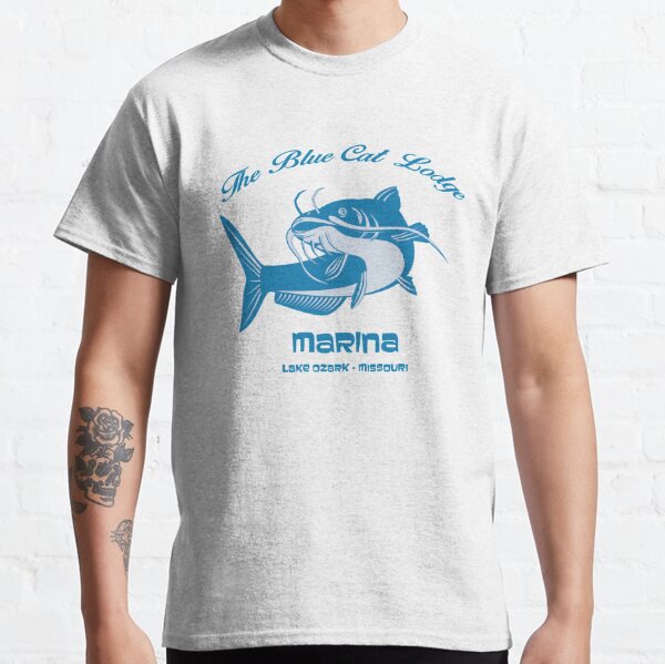 blue cat lodge t shirt