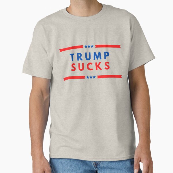 Vista previa del artículo con la obra «Trump apesta», diseñado y vendido por AV  Designs.
