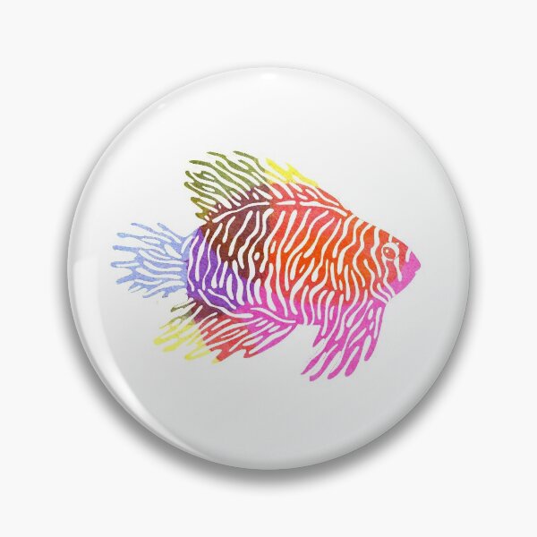 Item preview, Striped fish (color) designed and sold by adeillustrator.