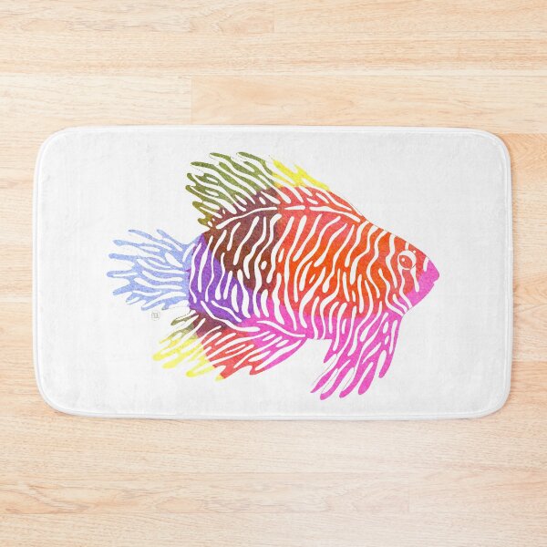 Item preview, Striped fish (color) designed and sold by adeillustrator.