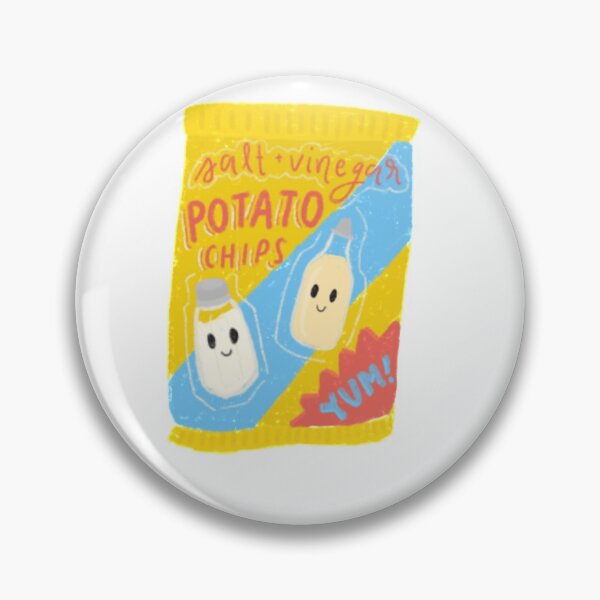 Item preview, Salt and Vinegar Potato Chips designed and sold by Josie Vittore.