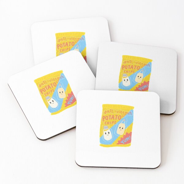 Item preview, Salt and Vinegar Potato Chips designed and sold by Josie Vittore.