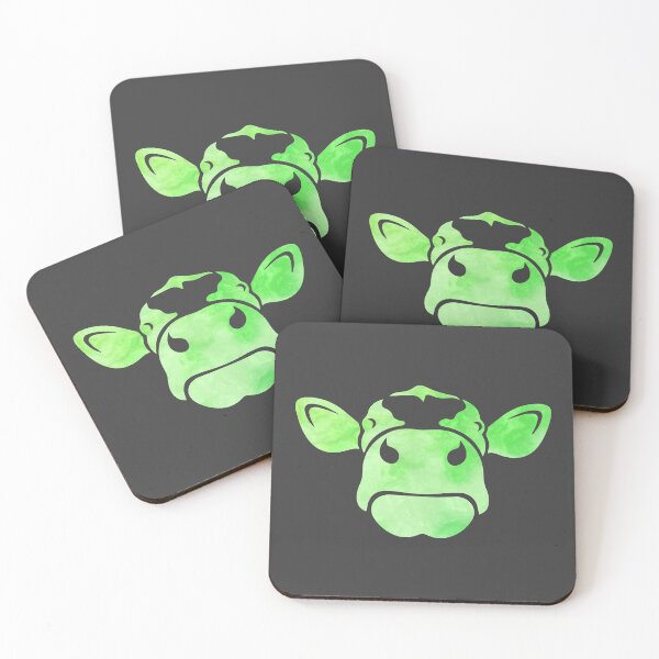 Artikelvorschau, Colourful Cow Stencil entworfen und verkauft von WildGeometric.