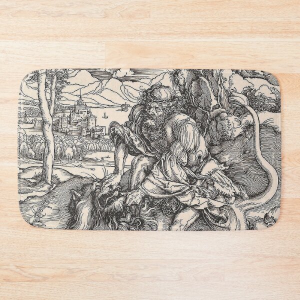 Item preview, Samson Rending the Lion designed and sold by AdamStCyr.
