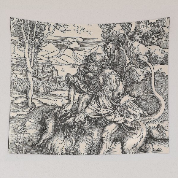 Item preview, Samson Rending the Lion designed and sold by AdamStCyr.