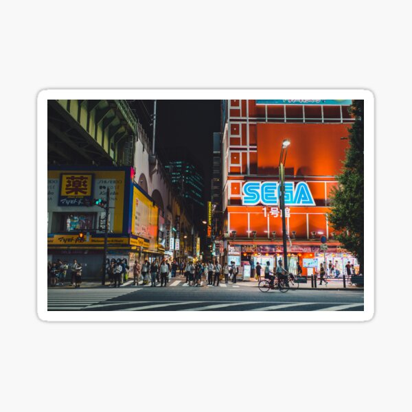 Artikel-Vorschau von Akihabara, Tokio, designt und verkauft von JonesyDave.