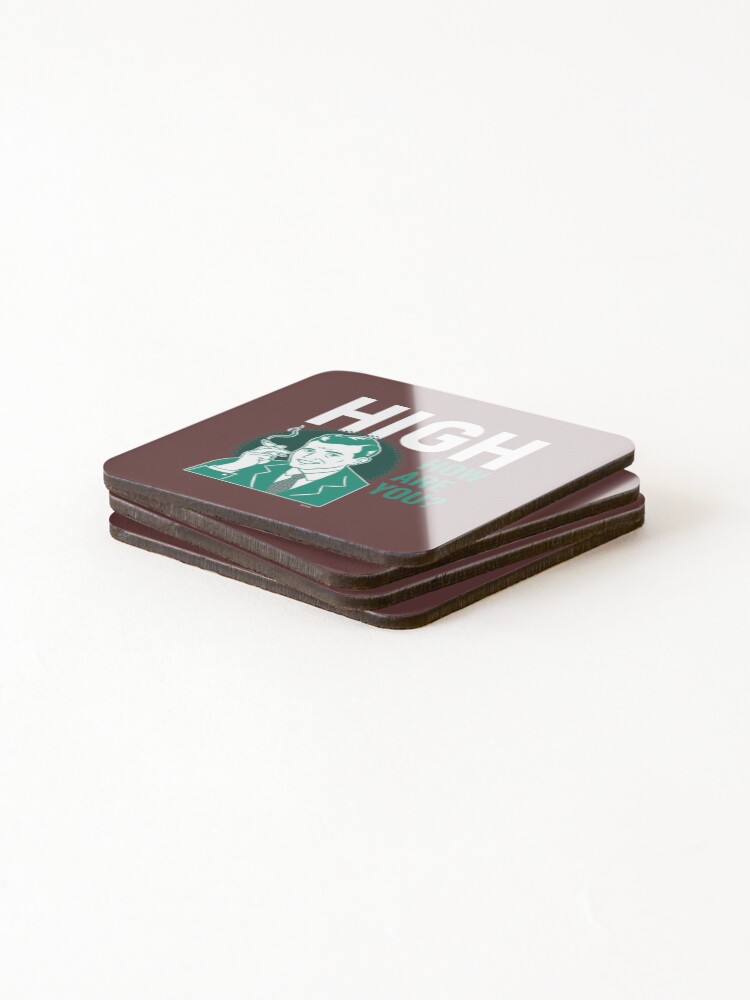 Thumbnail 4 of 5, Coasters (Set of 4), HIGH! designed and sold by RULR.
