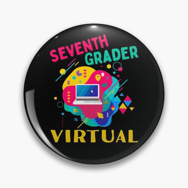 Item preview, Seventh Grader Virtual Elearning Back To School designed and sold by MagicBoutique.