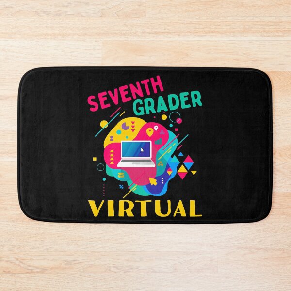 Item preview, Seventh Grader Virtual Elearning Back To School designed and sold by MagicBoutique.