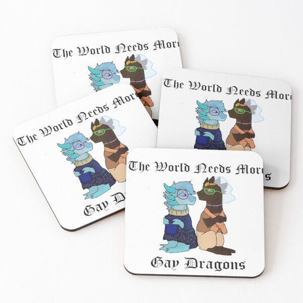 Item preview, Gay Dragons designed and sold by BramblesOnFire.