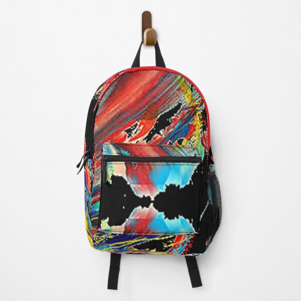 Item preview, Graphic red, multicolor, Psychedelic Arte Abstracto, abstract art design designed and sold by Adri Barnard.