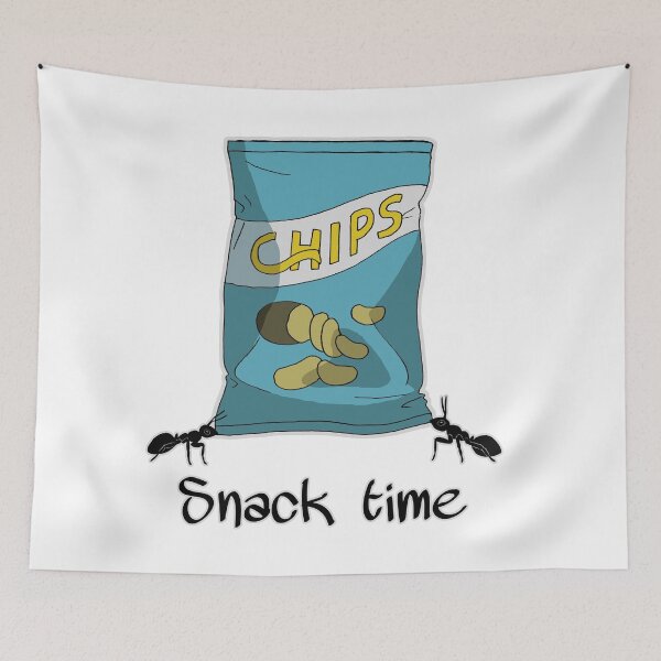 Item preview, Snack time! (Vertical bag of chips) designed and sold by Djoui.