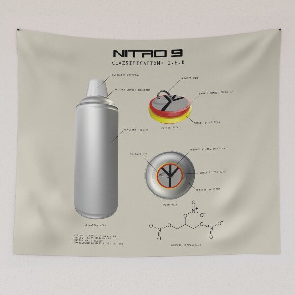 Item preview, Nitro 9 designed and sold by TheGenesisArk.