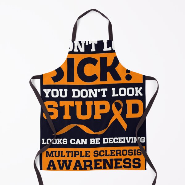 Item preview, Look can be deceiving Multiple Sclerosis Awareness Orange Ribbon designed and sold by mmos.