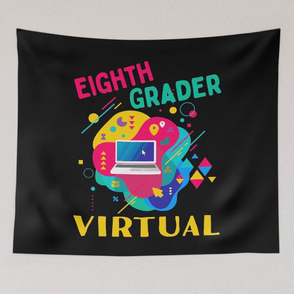 Item preview, Eighth Grader Virtual Elearning Back To School designed and sold by MagicBoutique.