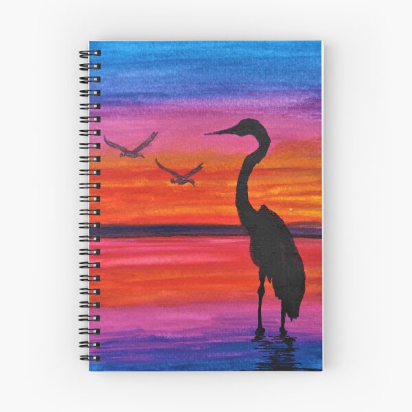 Item preview, Swan in a lake-beautiful sunset designed and sold by Blissful Brushes.