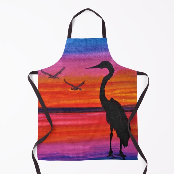 Item preview, Swan in a lake-beautiful sunset designed and sold by Blissful Brushes.