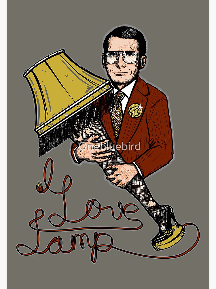 "I Love Lamp!!" Poster for Sale by Onebluebird Redbubble
