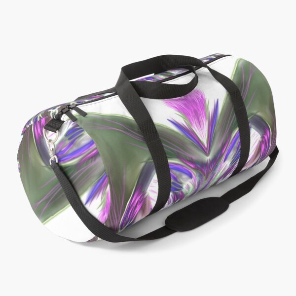 Item preview, This masculine green flower is softened with tribal purple designed and sold by busyBeanz.
