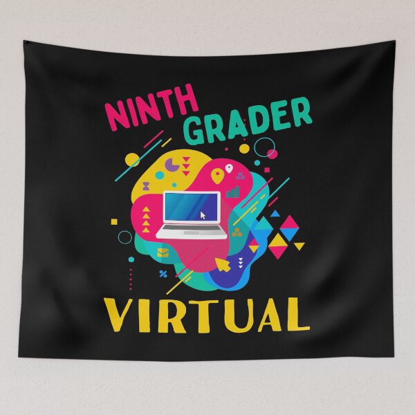 Item preview, Ninth Grader Virtual Elearning Back To School designed and sold by MagicBoutique.