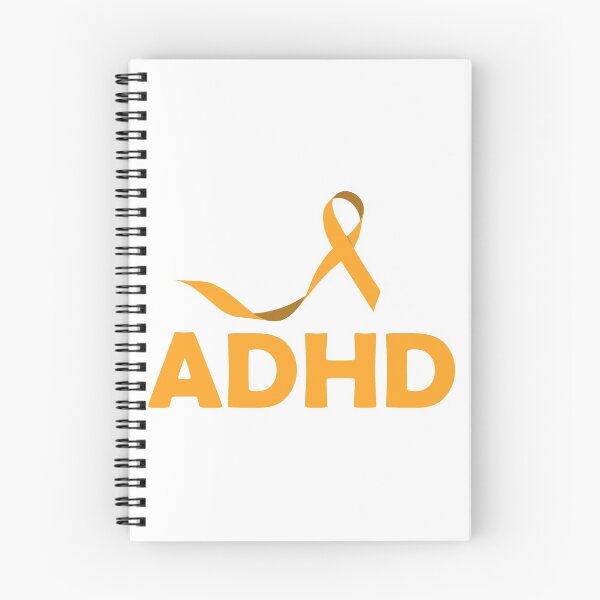 Item preview, I love someone with ADHD Orange Ribbon designed and sold by mmos.