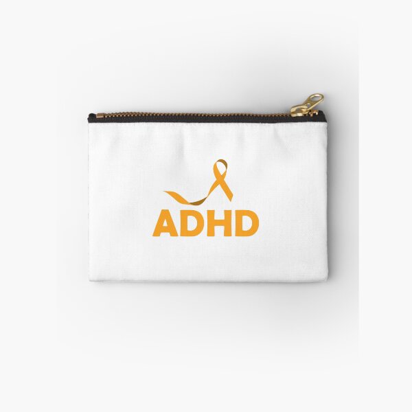 Item preview, I love someone with ADHD Orange Ribbon designed and sold by mmos.