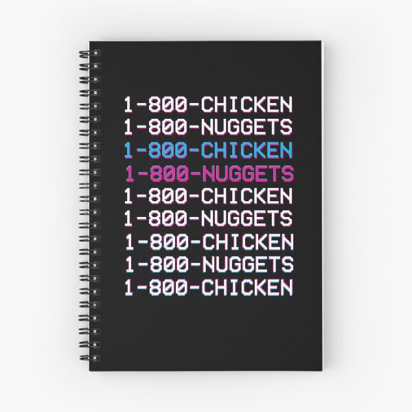 Item preview, 1 800 Chicken Nuggets Glitch Vaporwave Aesthetic  designed and sold by ghost888.