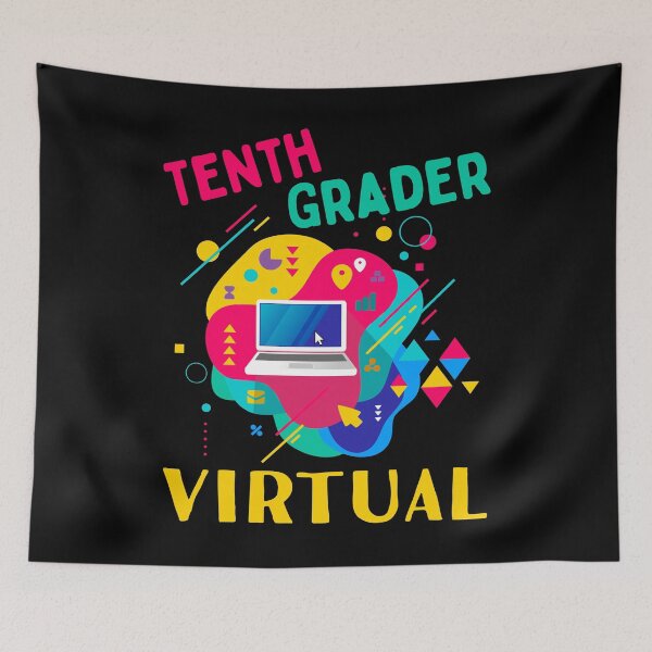 Item preview, Tenth Grader Virtual Elearning Back To School designed and sold by MagicBoutique.