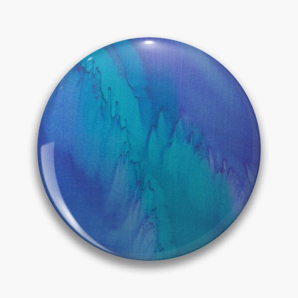 Item preview, Pintura de seda azul y verde designed and sold by Boscastle.