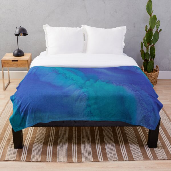 Item preview, Blue and green silk painting designed and sold by Boscastle.