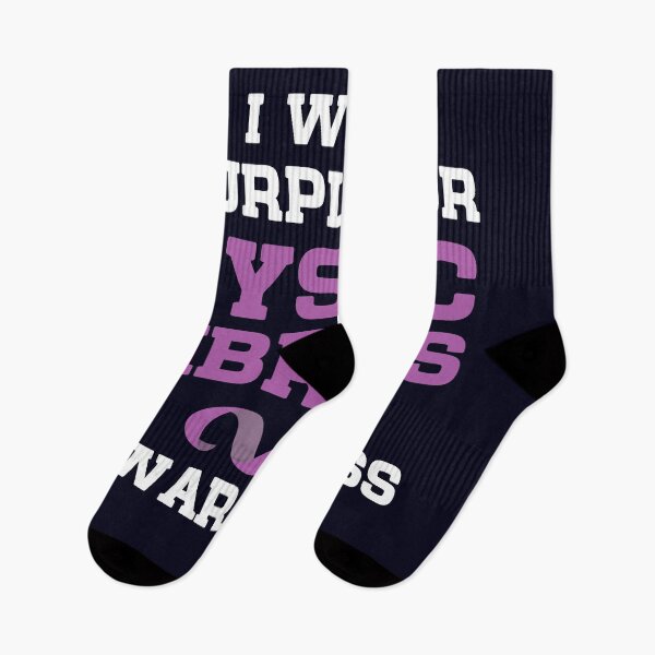 Item preview, I wear Purple for Cystic Fobrosic Awareness designed and sold by mmos.