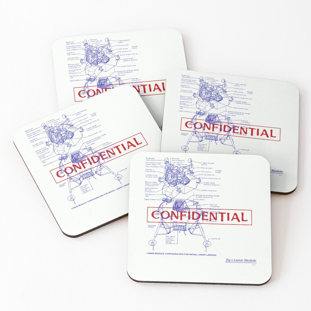 Item preview, Coasters (Set of 4) designed and sold by RULR.