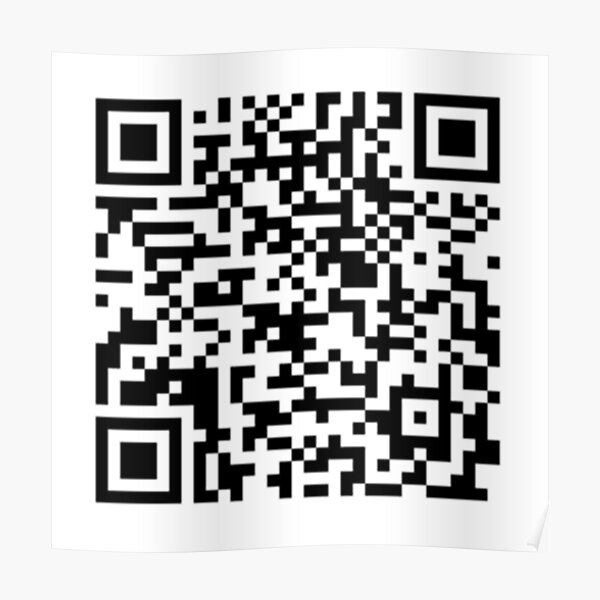 Barcode Secret Posters Redbubble