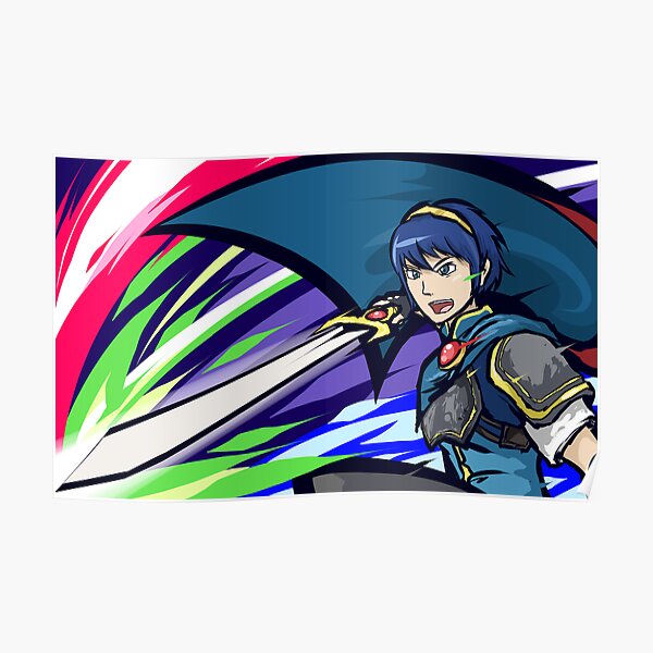 Marth | Dancing Blade Poster