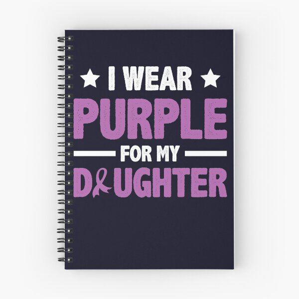 Item preview, I wear Purple for My Daughter  designed and sold by mmos.