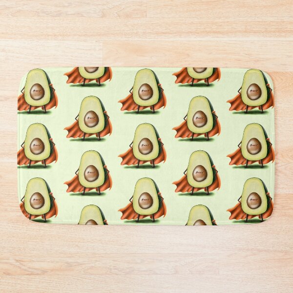 Item preview, Superhero Avocado Kawaii Cute Food designed and sold by MMArtStudio.