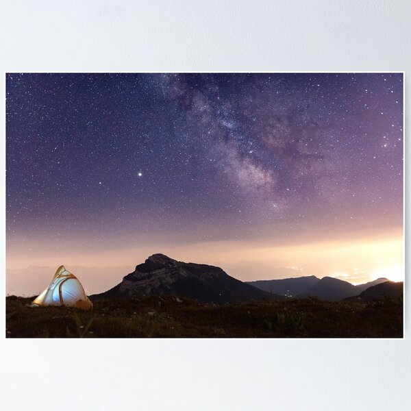 Item preview, Milky Way Sky Night Space Landscape  designed and sold by Borislav Shekerdzhiyski.