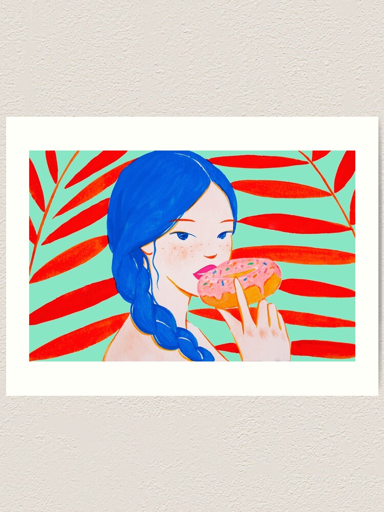 Alternate view of Something Sweet Art Print