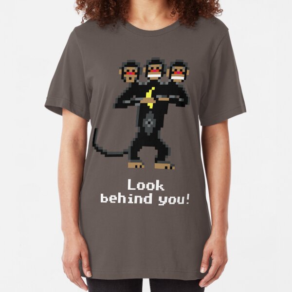 Three-Headed Monkey V2 Slim Fit T-Shirt
