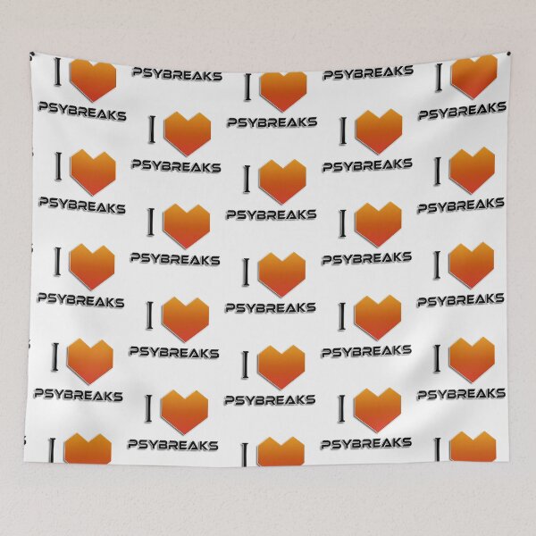 Item preview, I Love Psybreaks - Orange designed and sold by NoMatterLab.
