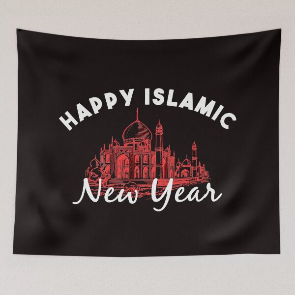 Item preview, Happy Islamic New Year - Mosque Art Design  designed and sold by leo121687.
