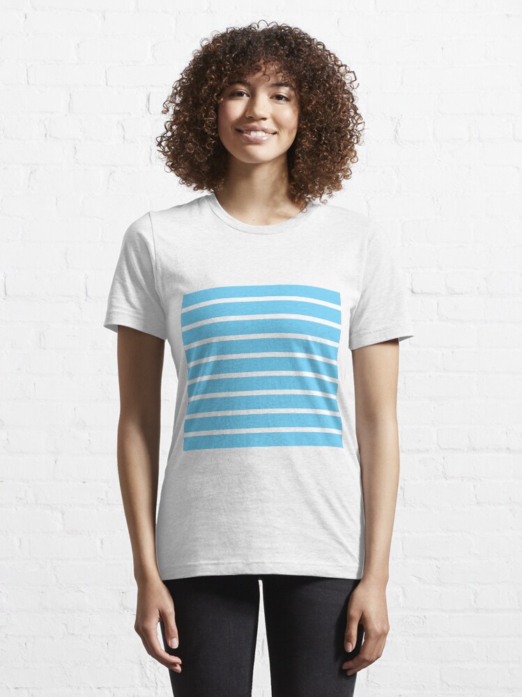 cyan t shirt