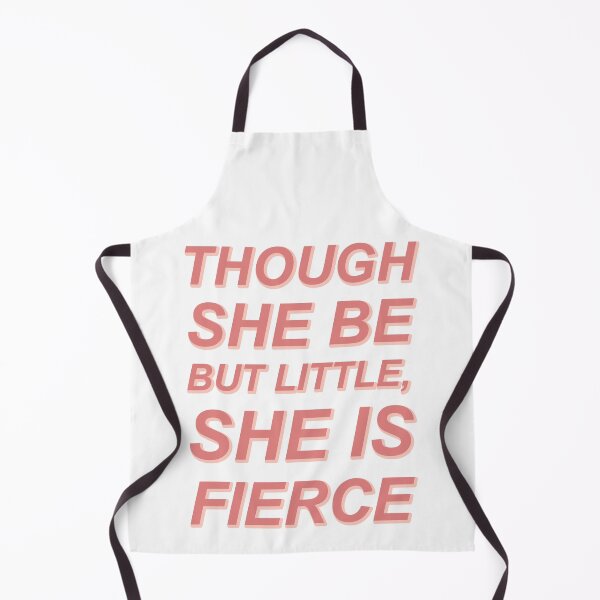 Item preview, Though She Be But Little She Is Fierce Red designed and sold by crayonwords.